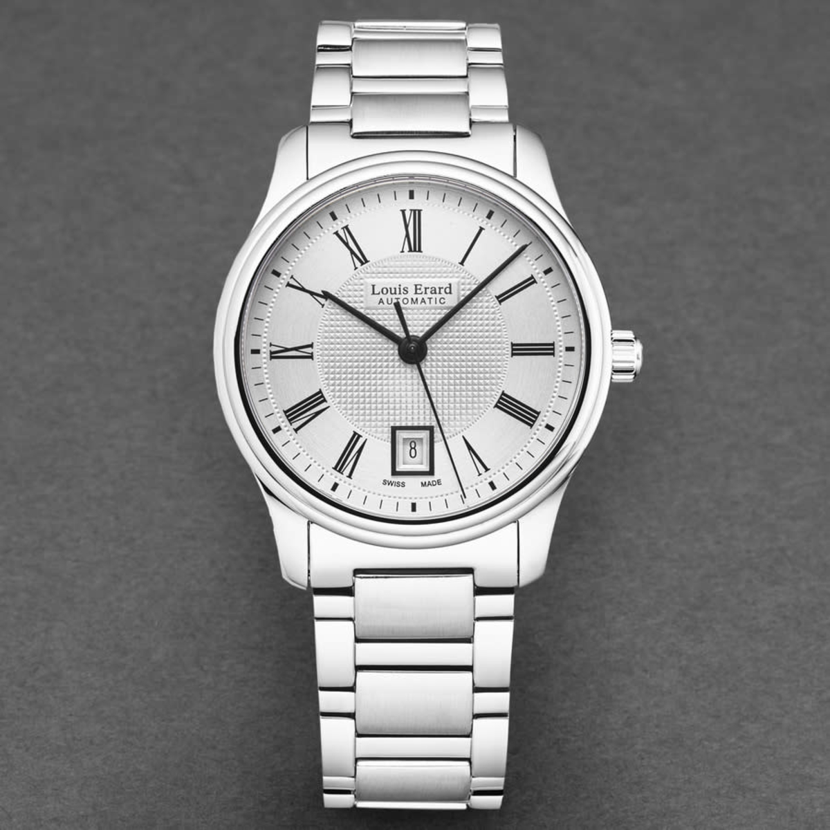 Louis Erard Heritage Automatic Silver Dial Mens Watch 67278AA21.BMA05