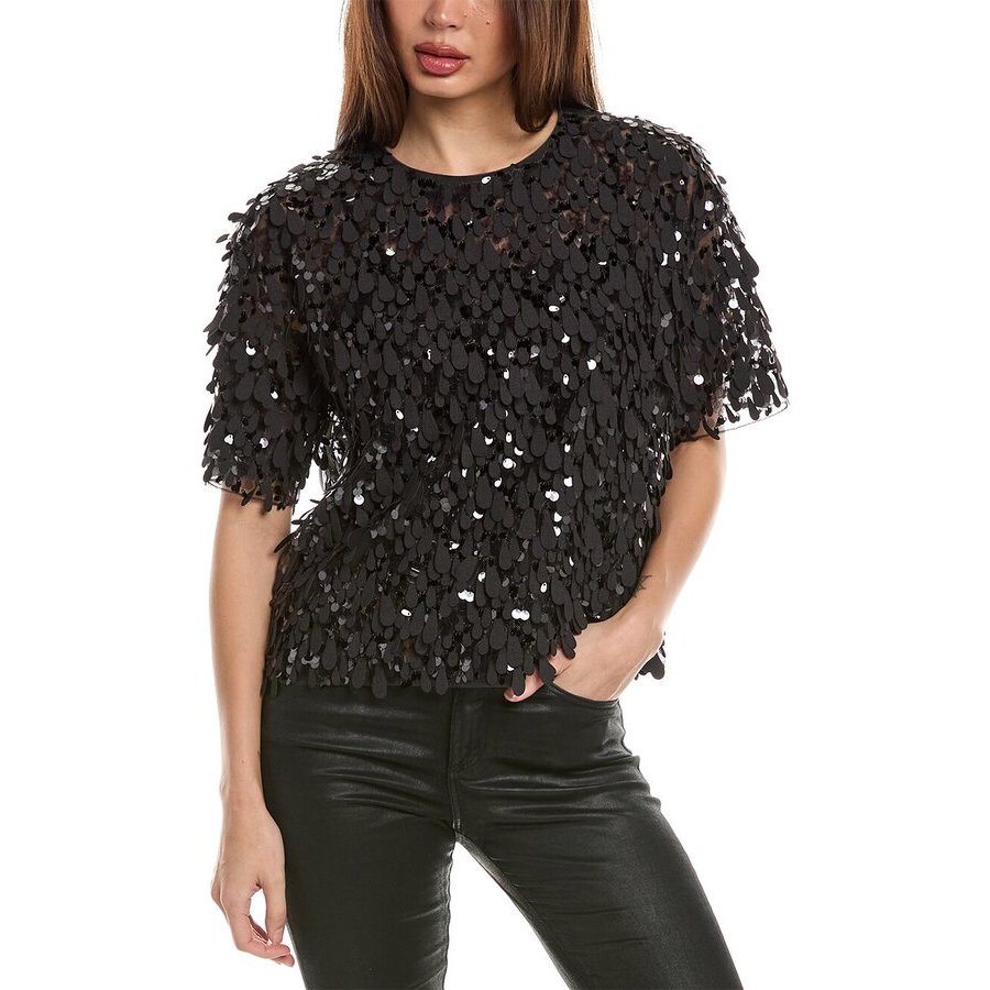 Brunello Cucinelli Womens Anthracite Wool Blend Embellished Shirt