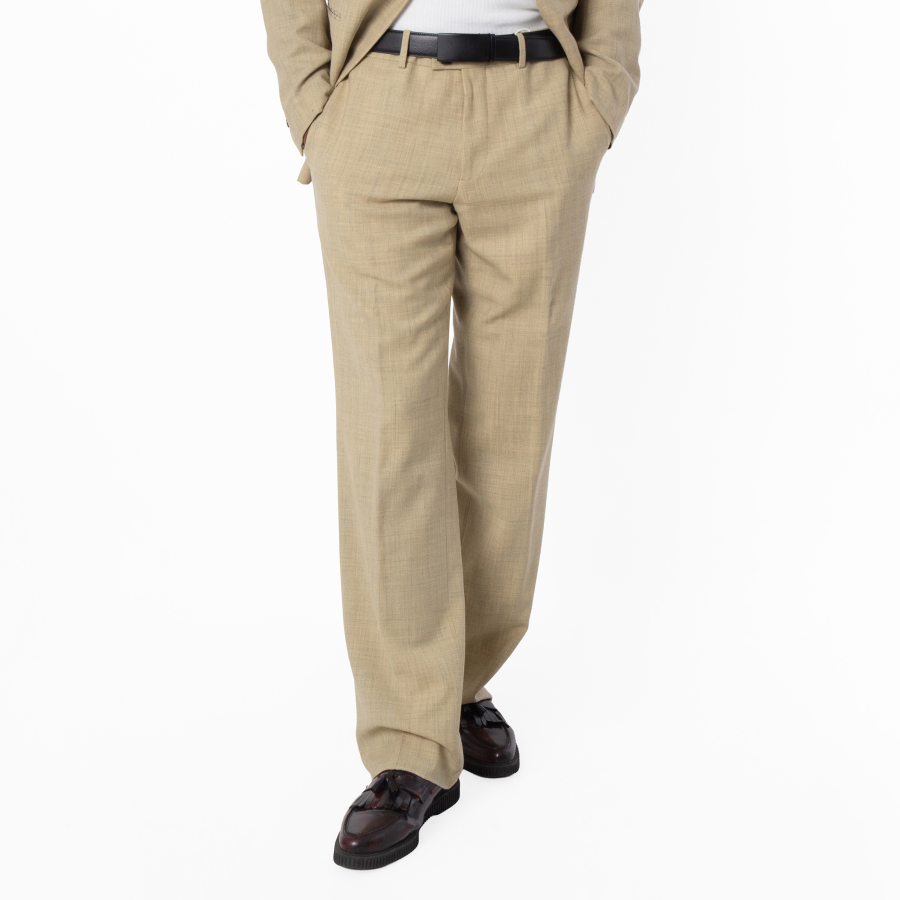 Burberry Regular-Fit Wool Tailored Trousers