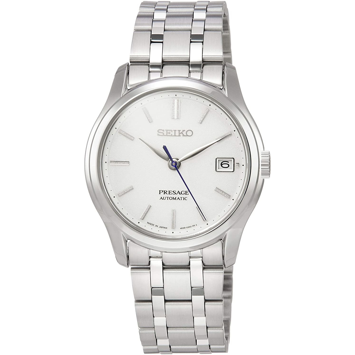 Seiko Presage Automatic White Dial Mens Watch SARY147