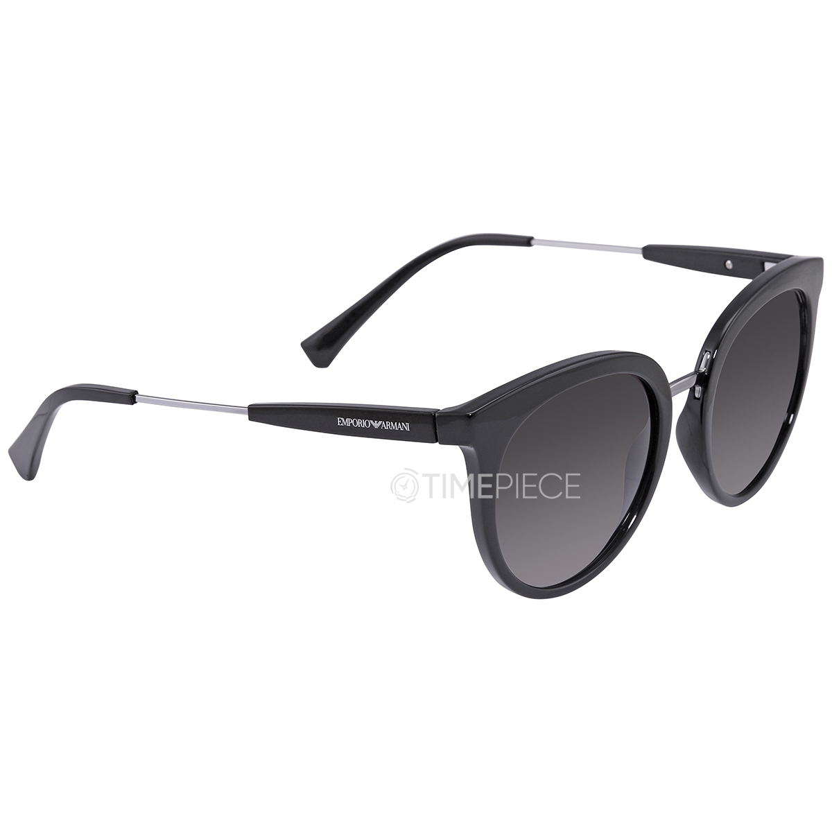 Emporio Armani Grey Gradient Butterfly Ladies Sunglasses EA4145