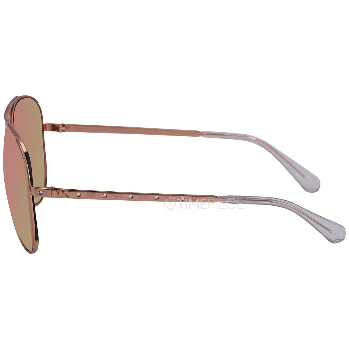 Michael Kors Chelsea Bright Rose Gold Gradient Flash Pilot Ladies Sunglasses  MK1101B 11086F 60