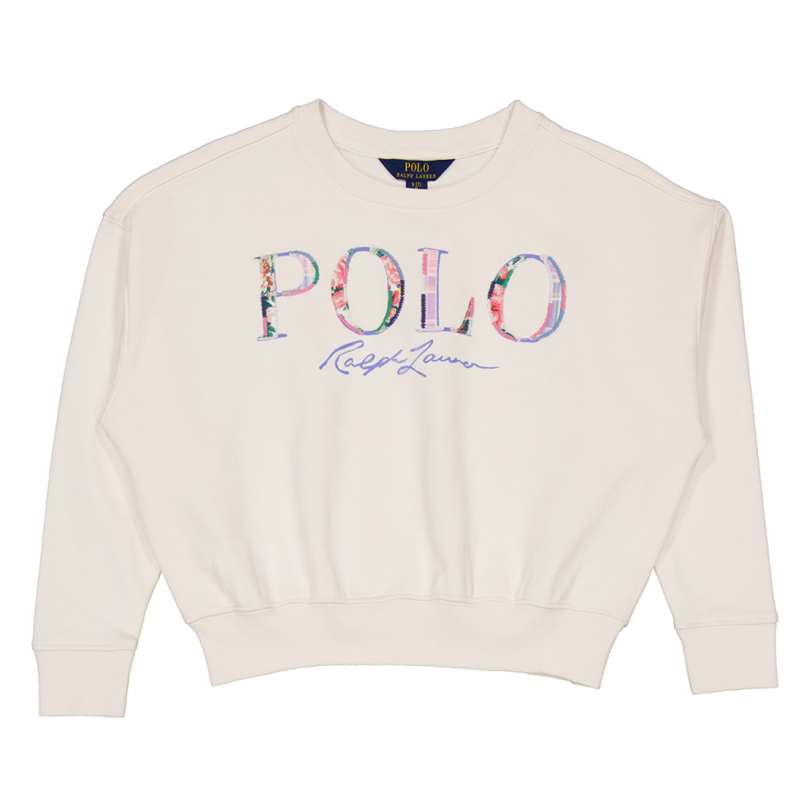 Ralph Lauren Kids Logo Terry Boxy Sweatshirt