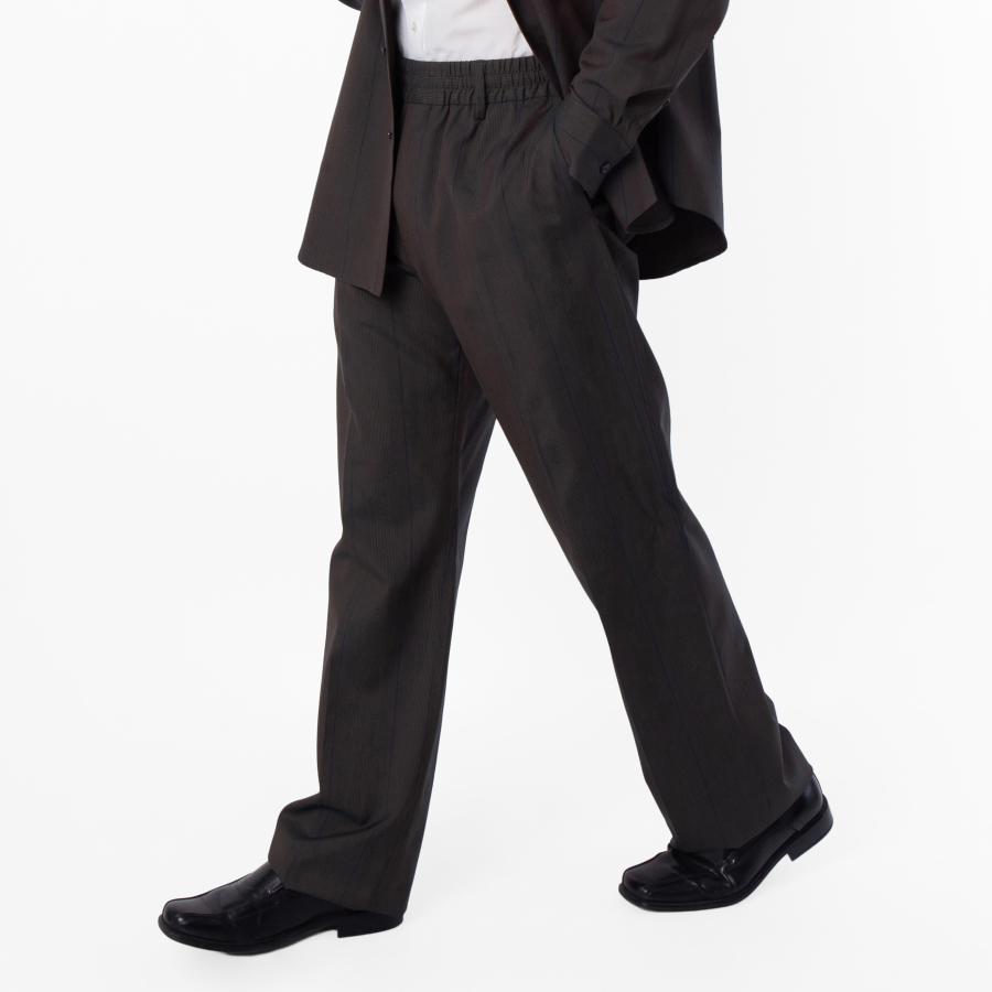 Burberry Striped Trousers With An Elasticated Waistband