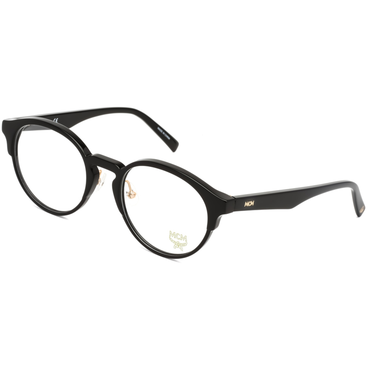 MCM Mens Black Round Eyeglass Frames MCM271500152