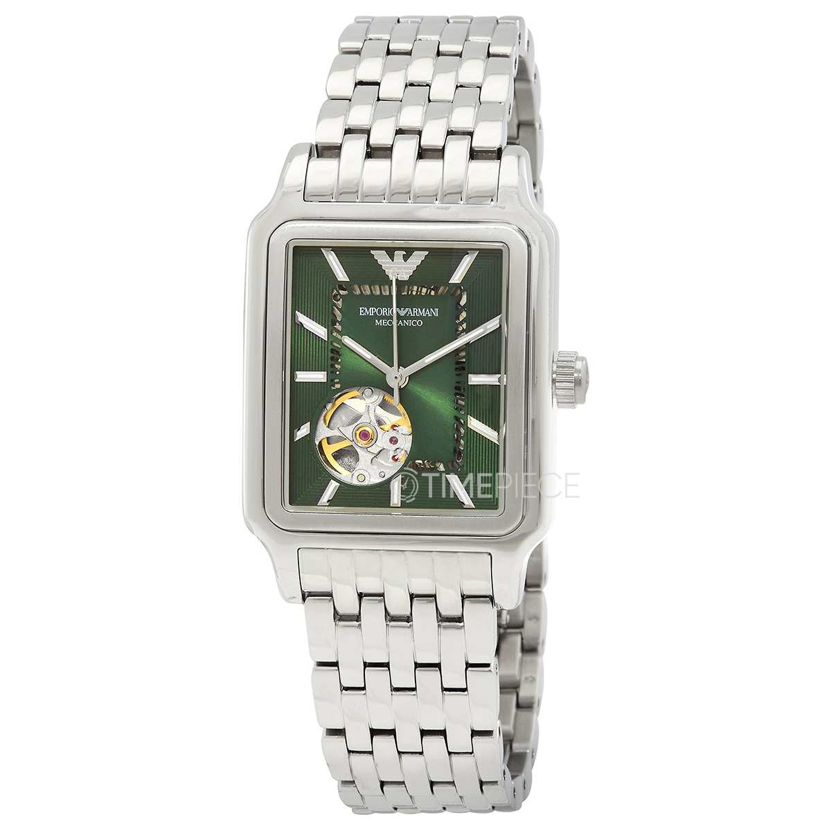 Emporio Armani Automatic Green Dial Mens Watch AR60067