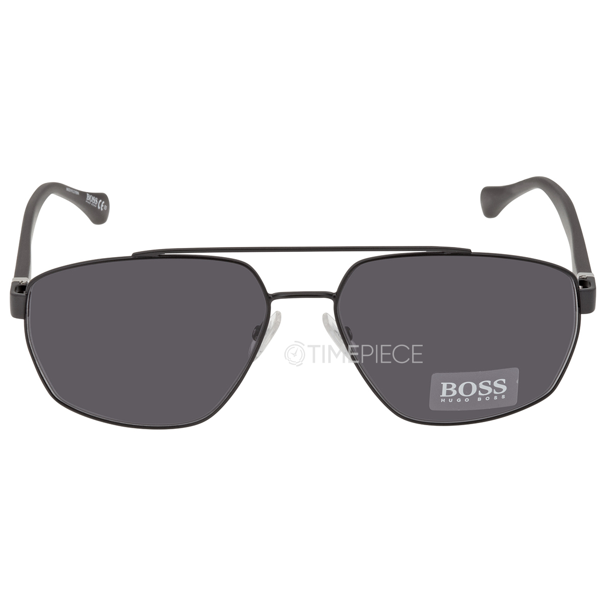Hugo Boss Grey Geometric Mens Sunglasses BOSS 1118/S 0003/IR 61