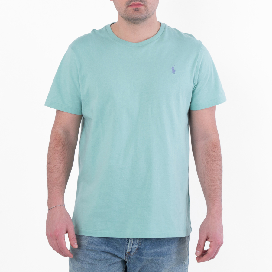 Polo Ralph Lauren Custom Slim Fit Crewneck Cotton T-Shirt