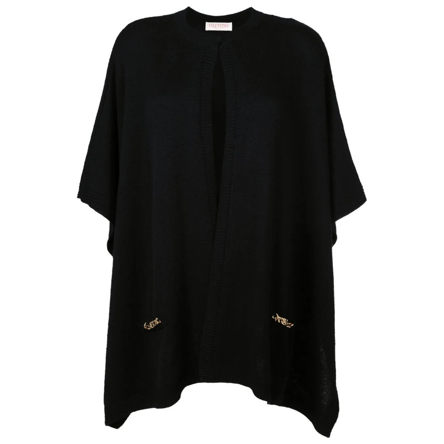 Valentino Garavani Chain-Link Cashmere Cape