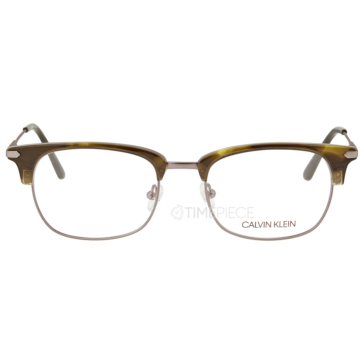 Calvin Klein Demo Rectangular Mens Eyeglasses Ck19105 345 52