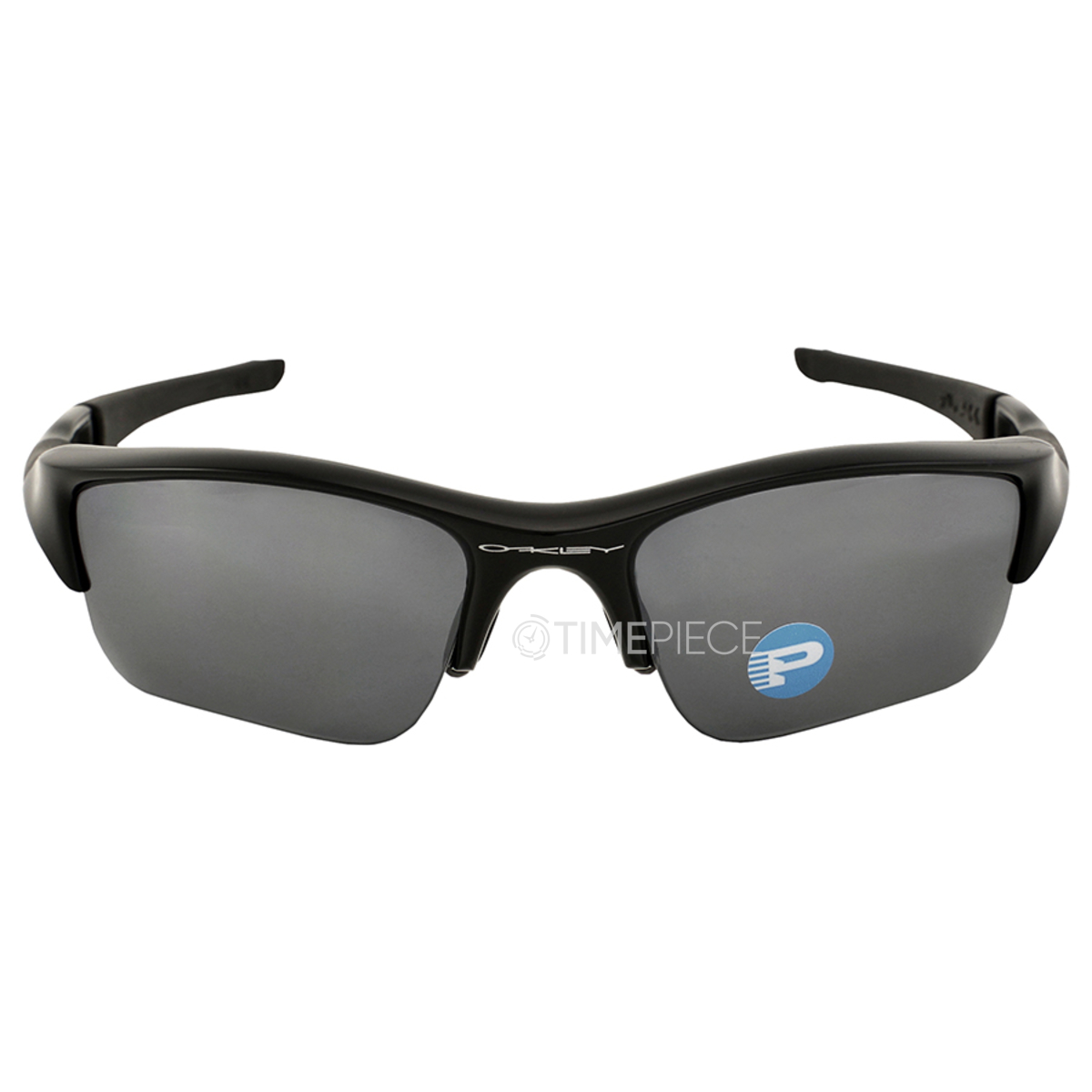 Oakley Flak Jacket Sunglasses - Jet Black/Black Polarized