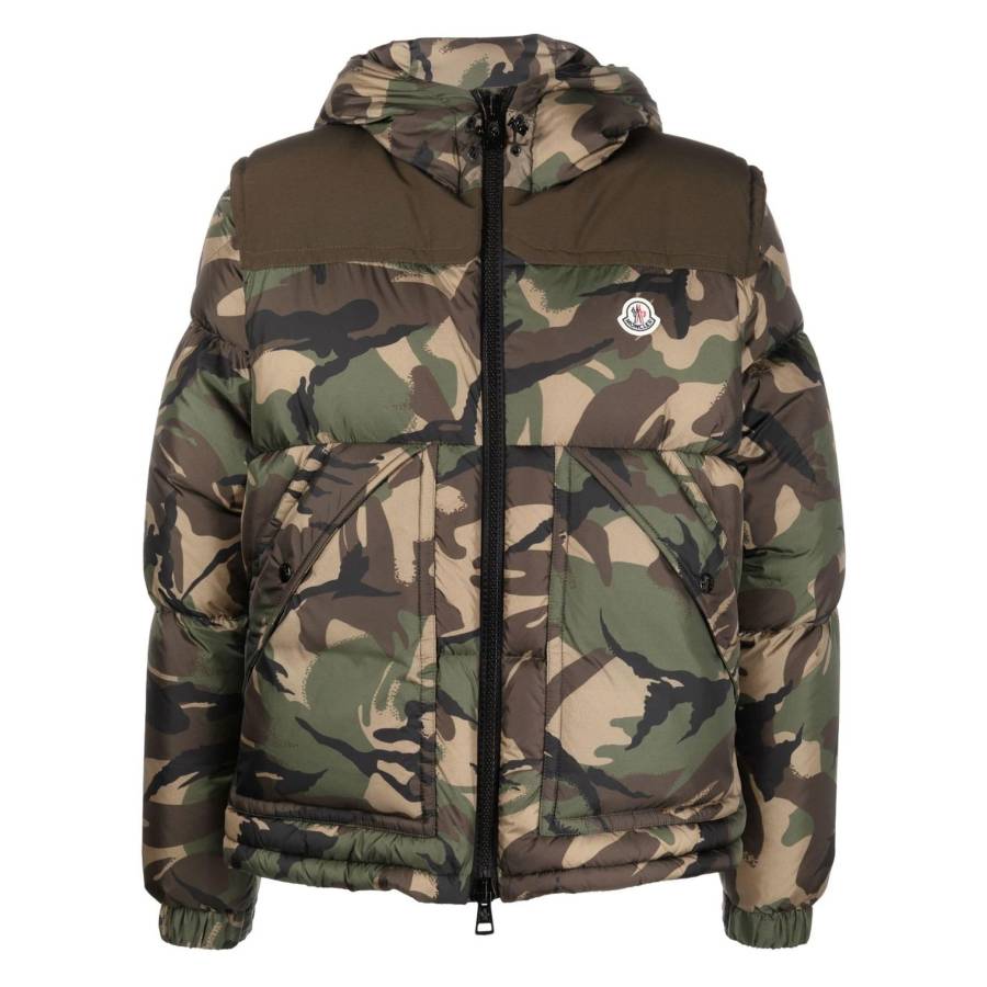 Moncler Maekan Hooded Puffer Short Down Jacket