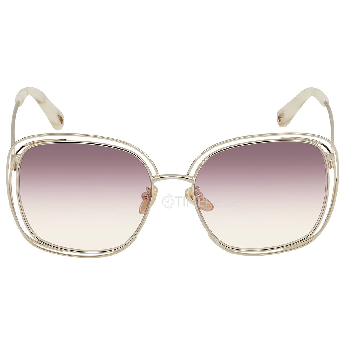 CH0207SK-003 Sunglasses, Black/Brown