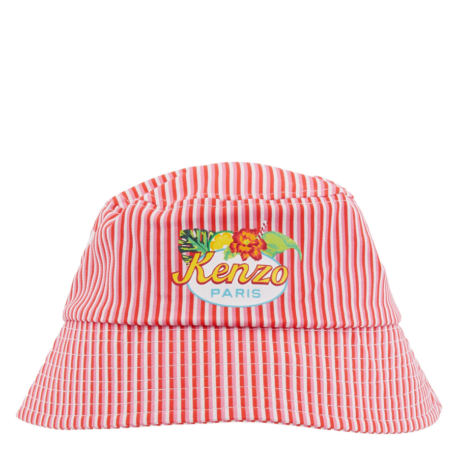 Kenzo Girls Striped Pattern Bucket Hat