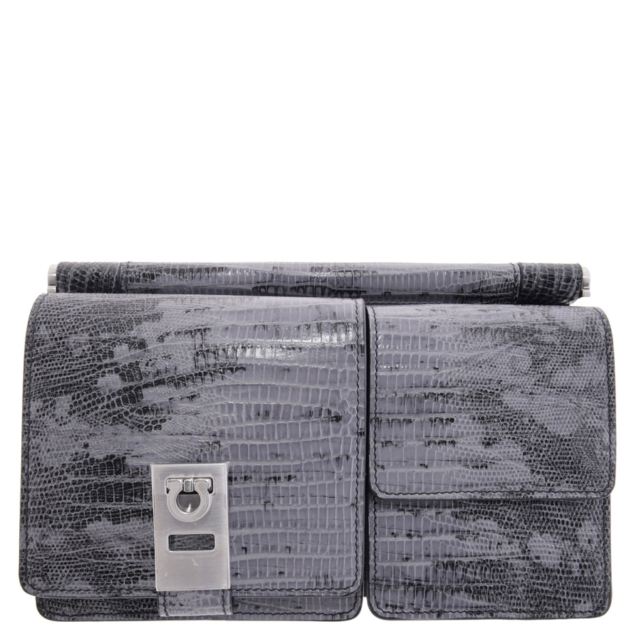 Ferragamo Multipocket Leather Crossbody Bag