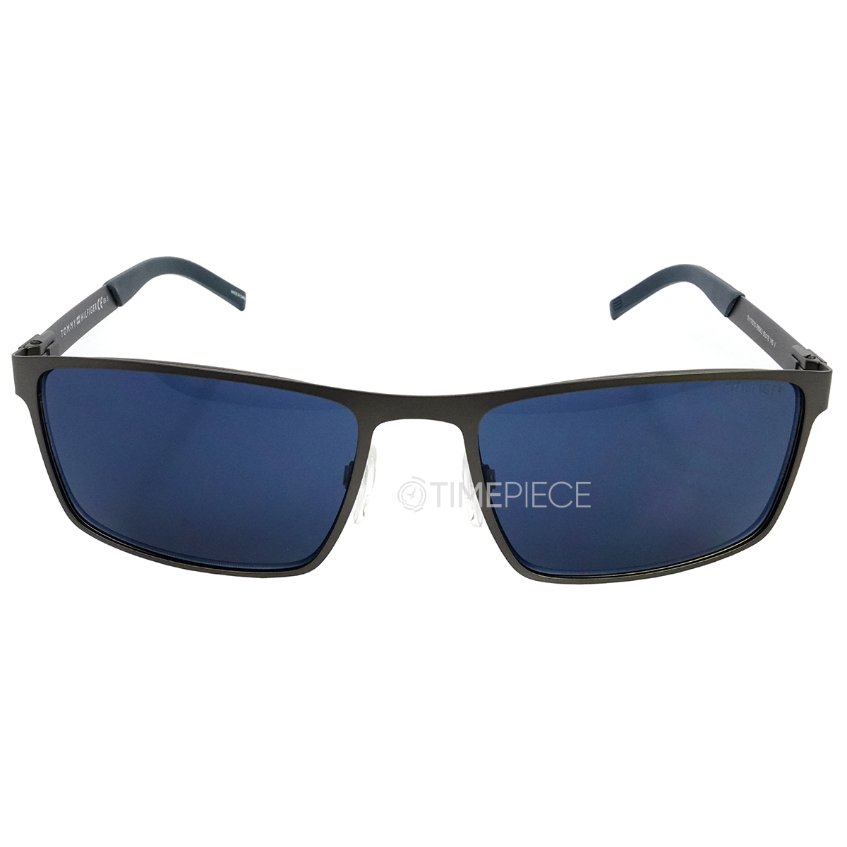 Tommy Hilfiger Blue Rectangular Mens Sunglasses TH 1767/S 0R80 KU 58