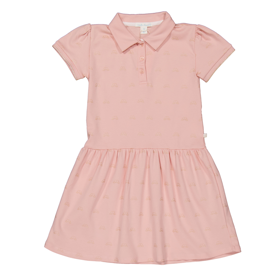 Marie Chantal Kids Angel Wing Polo Collar Dress