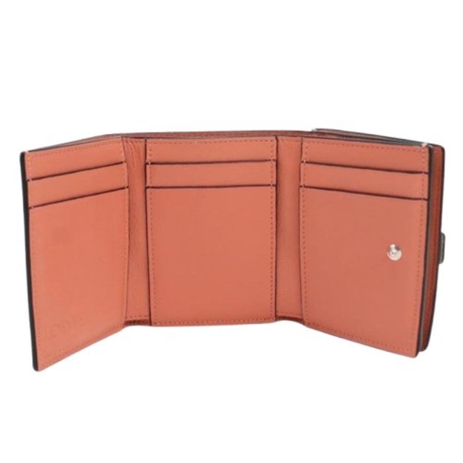 Loewe Trifold Calfskin Wallet - Light Oat/Honey