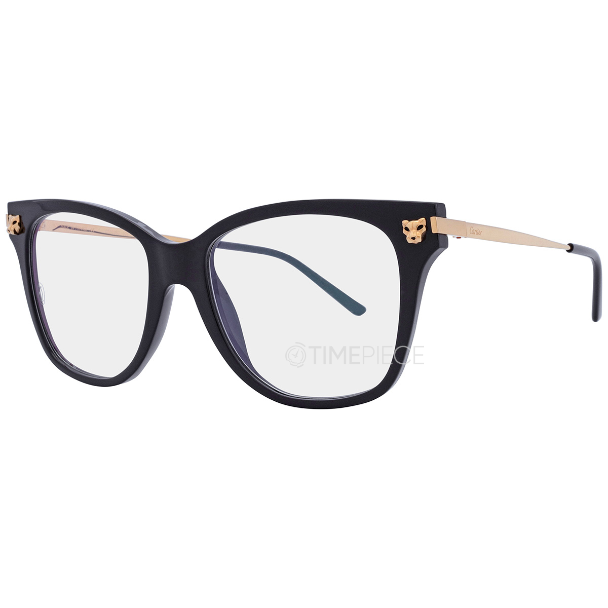 Cartier Demo Cat Eye Eyeglasses CT0026O 001 52