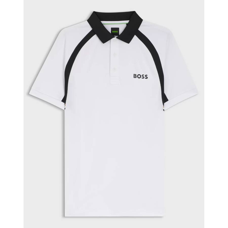 Hugo Boss Active Quick-Dry Slim-Fit Polo Shirt In Stretch Fabric