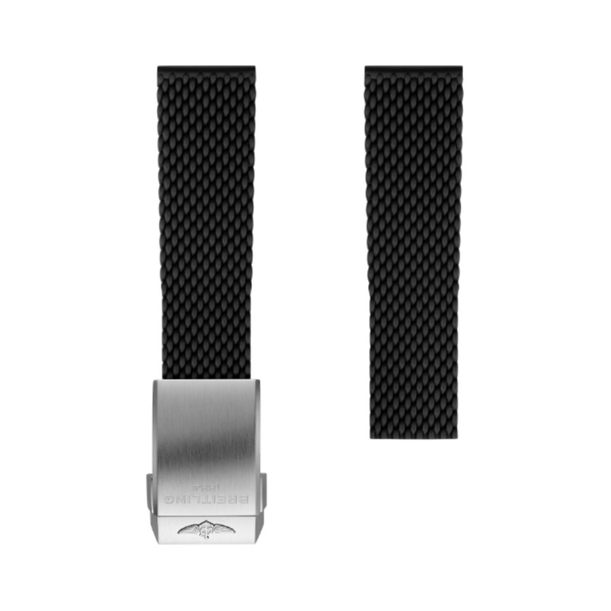 Breitling Black Aero Classic 2022 mm Rubber Watch Strap 279S