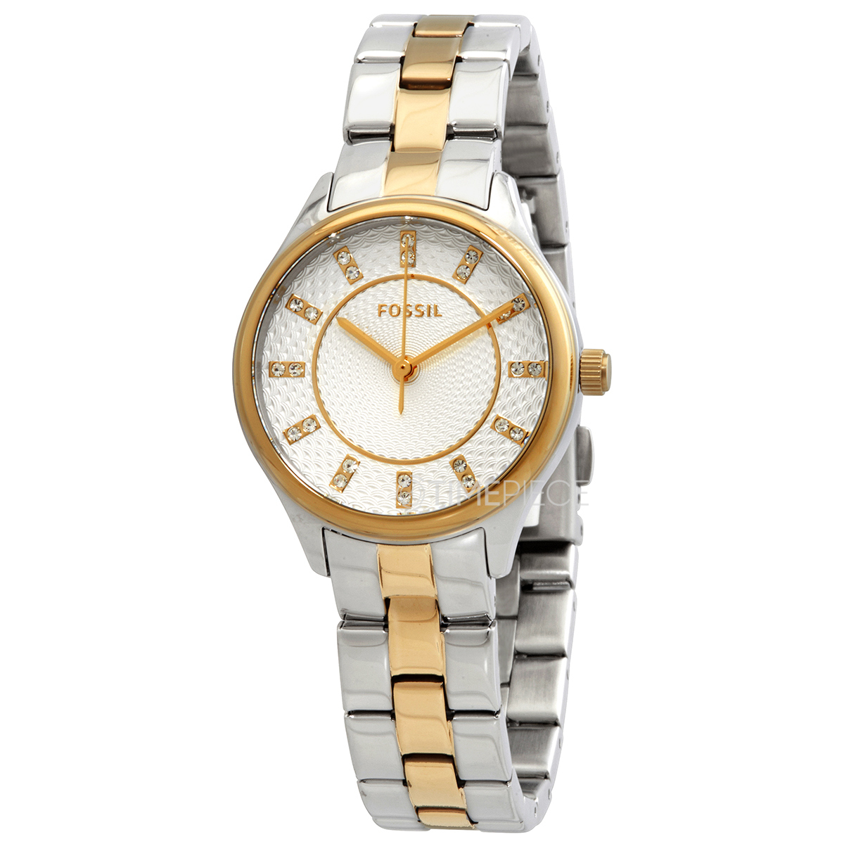 Fossil Modern Sophisticate Quartz Crystal Silver Dial Ladies Watch BQ1574