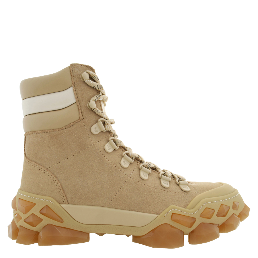 Jimmy Choo Diamond X Hike / M Barley Crosta Hiking Boots, Brand Size 35 ( US Size 5 )