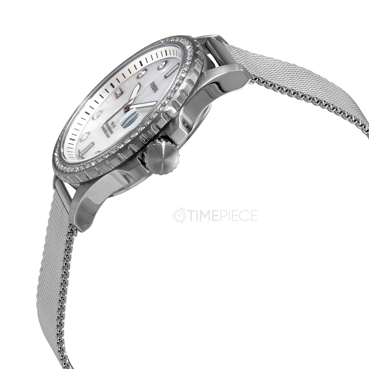Fossil FB-01 Quartz Crystal Mother of 