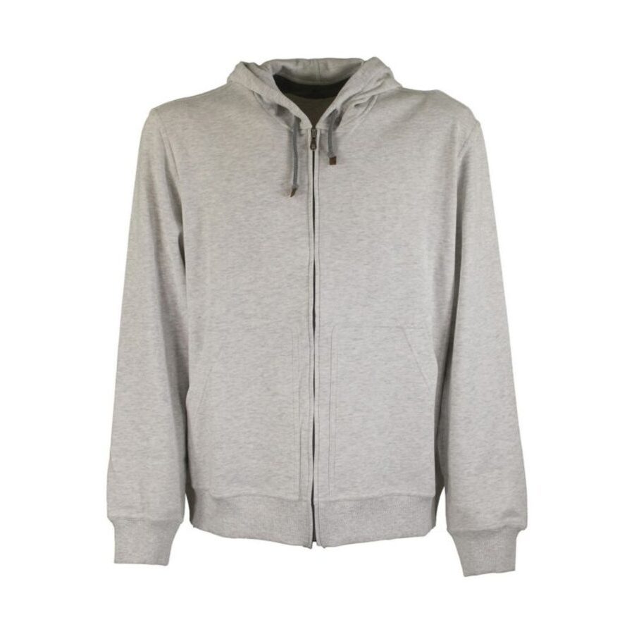 Brunello Cucinelli Pearl Zip-Up Hooded Sweatshirt