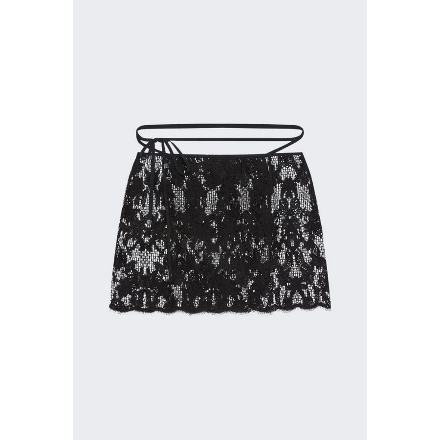 Givenchy Lace Skirt Black