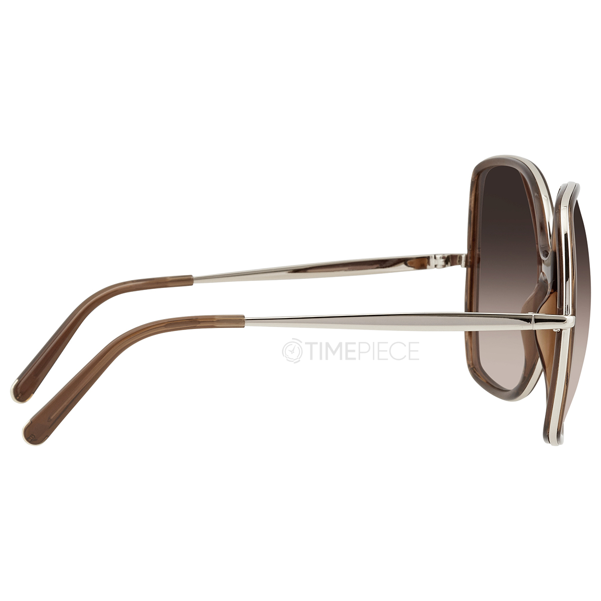 Chloe Brown Gradient Square Sunglasses Ce725s 210