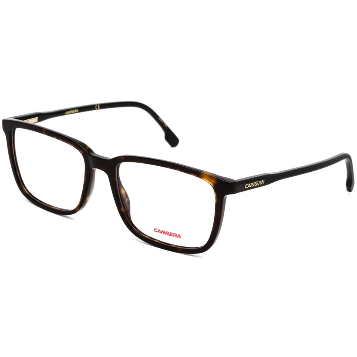 Carrera Mens Tortoise Square Eyeglass Frames CARRERA25400860056