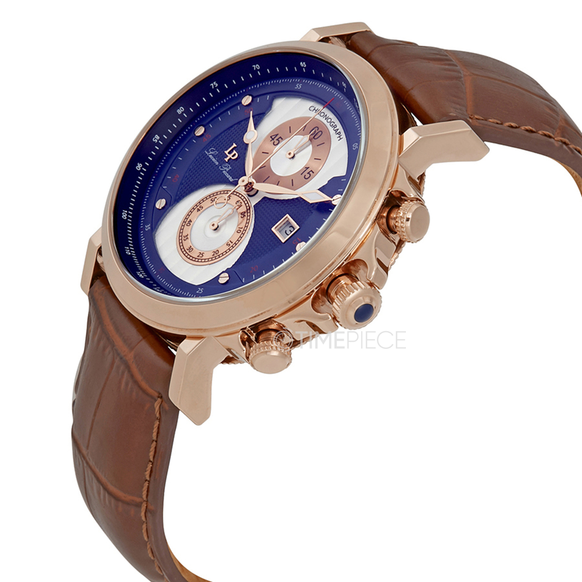 Lucien Piccard LP 40015 RG 03 BRW Pegasus Mens Chronograph Quartz
