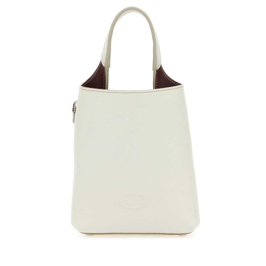 Tods T-Timeless Pendant Detailed Tote Bag