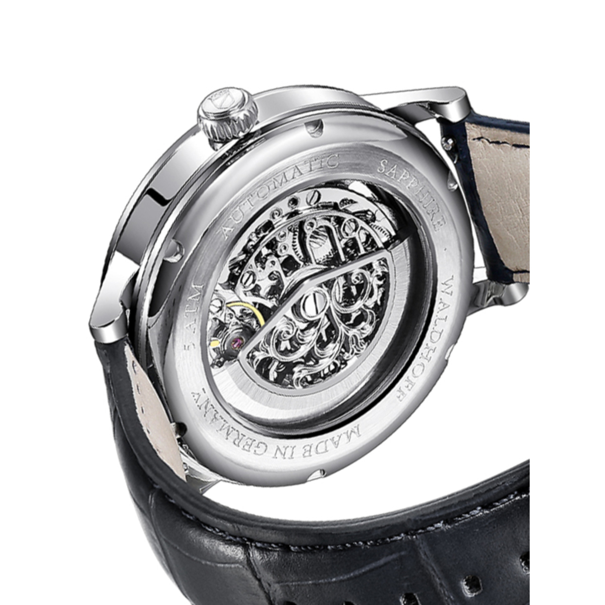 Waldhoff Capital Automatic Blue Dial Mens Watch Waldhoff Capital