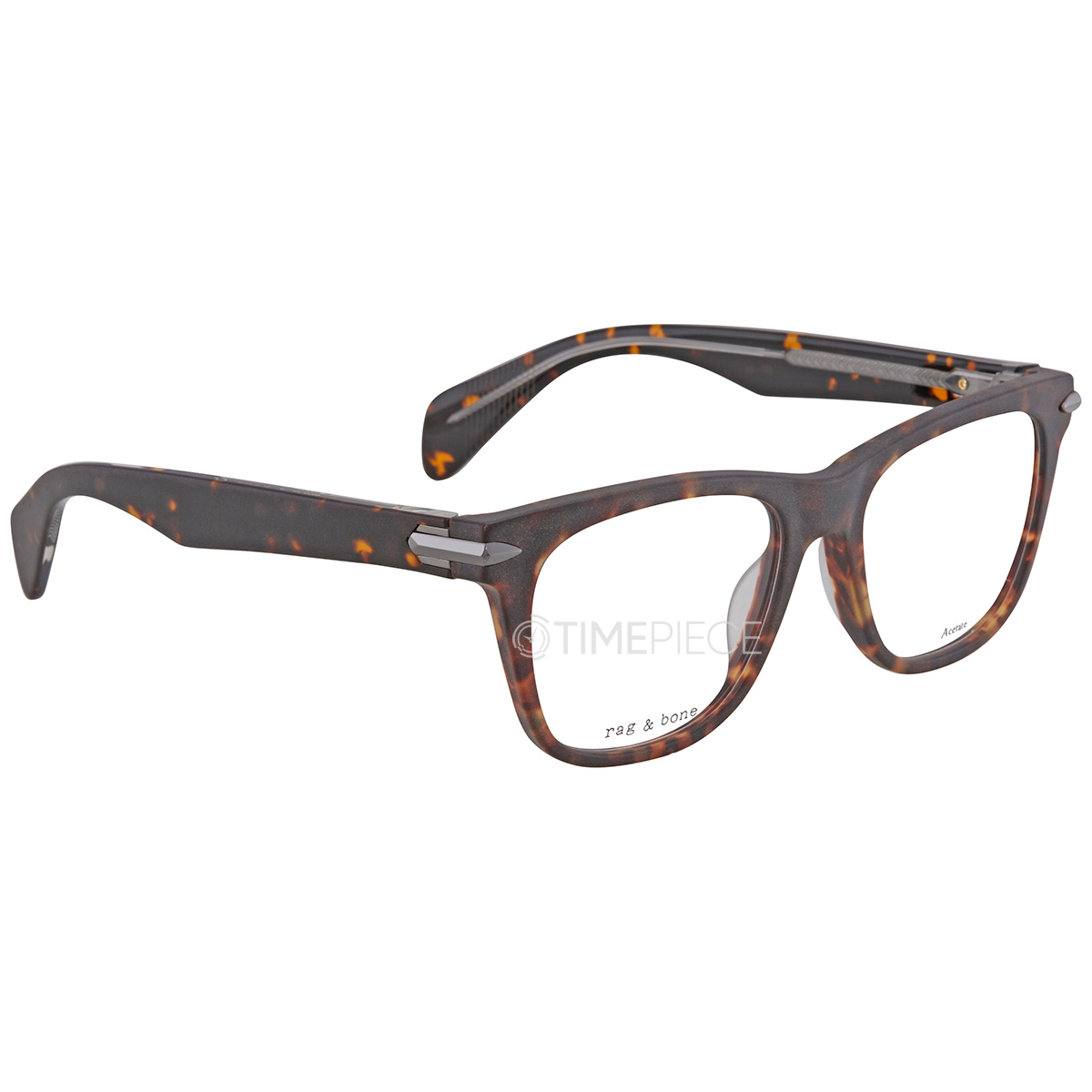 Rag and Bone Demo Rectangular Unisex Eyeglasses RNB 7004 0N9P 00 52