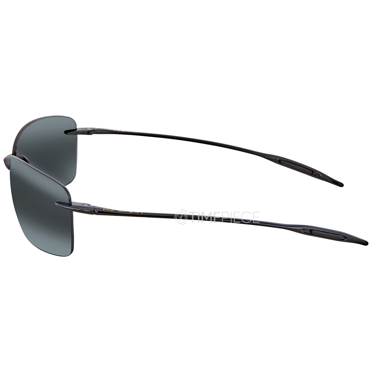 Maui Jim Lighthouse Nuetral Grey Rectangular Unisex Sunglasses 42302 65