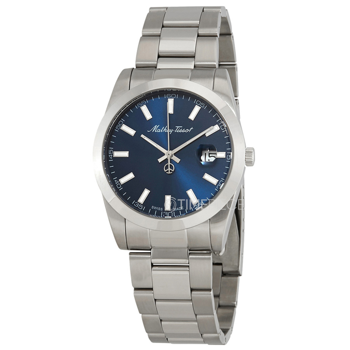 Mathey-Tissot Mathey I Quartz Blue Dial Mens Watch H450ABU