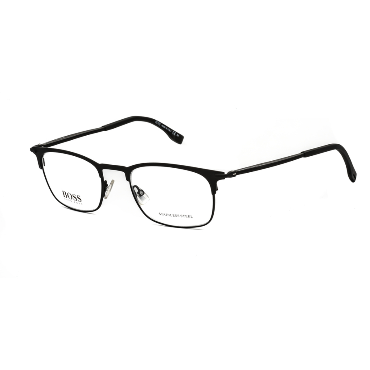 Hugo Boss Mens Black Square Eyeglass Frames 101800030052