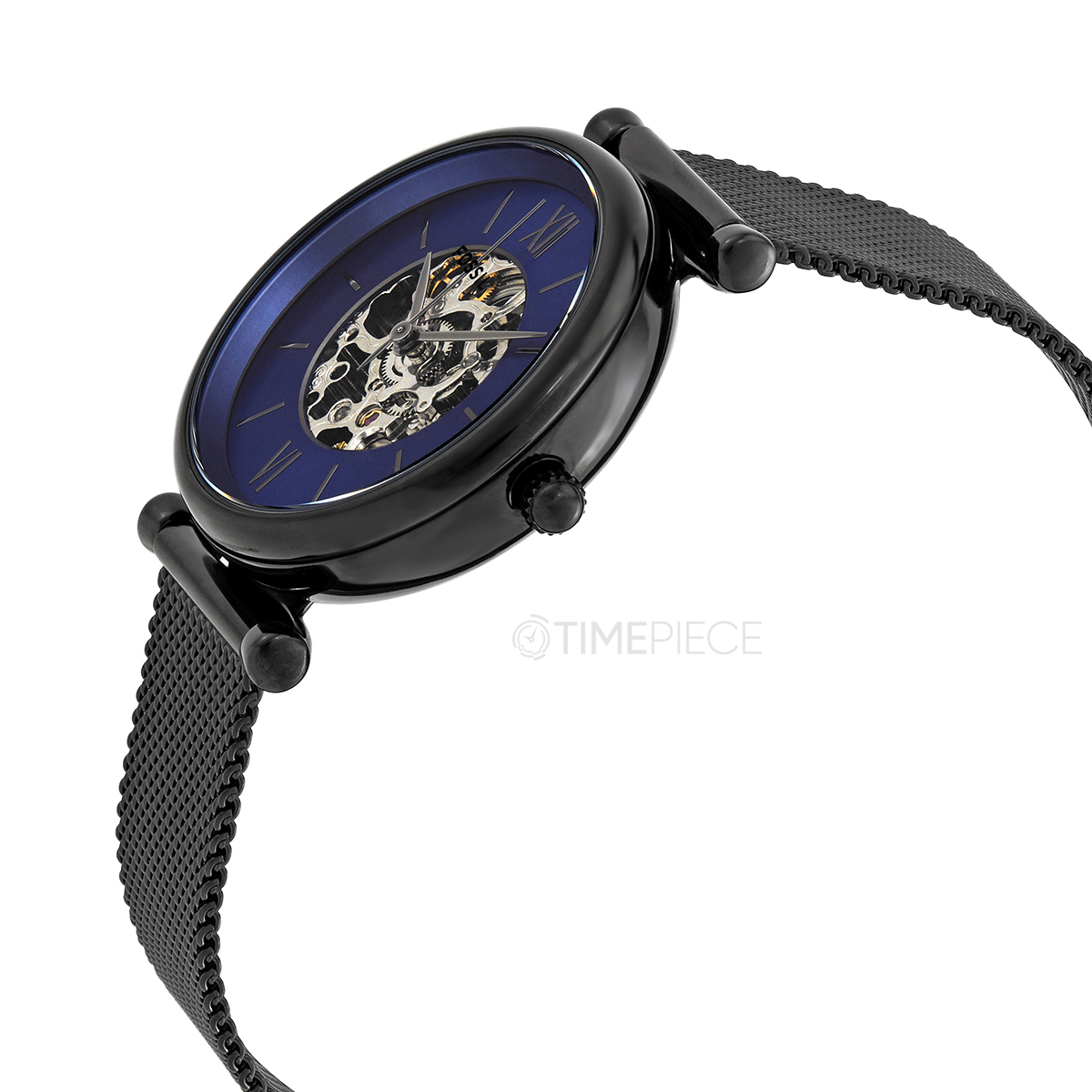 Fossil Carlie Automatic Blue Dial 