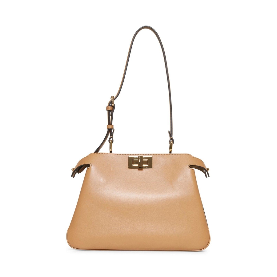 Fendi Peekaboo Clasp Fastened Shoulder Bag