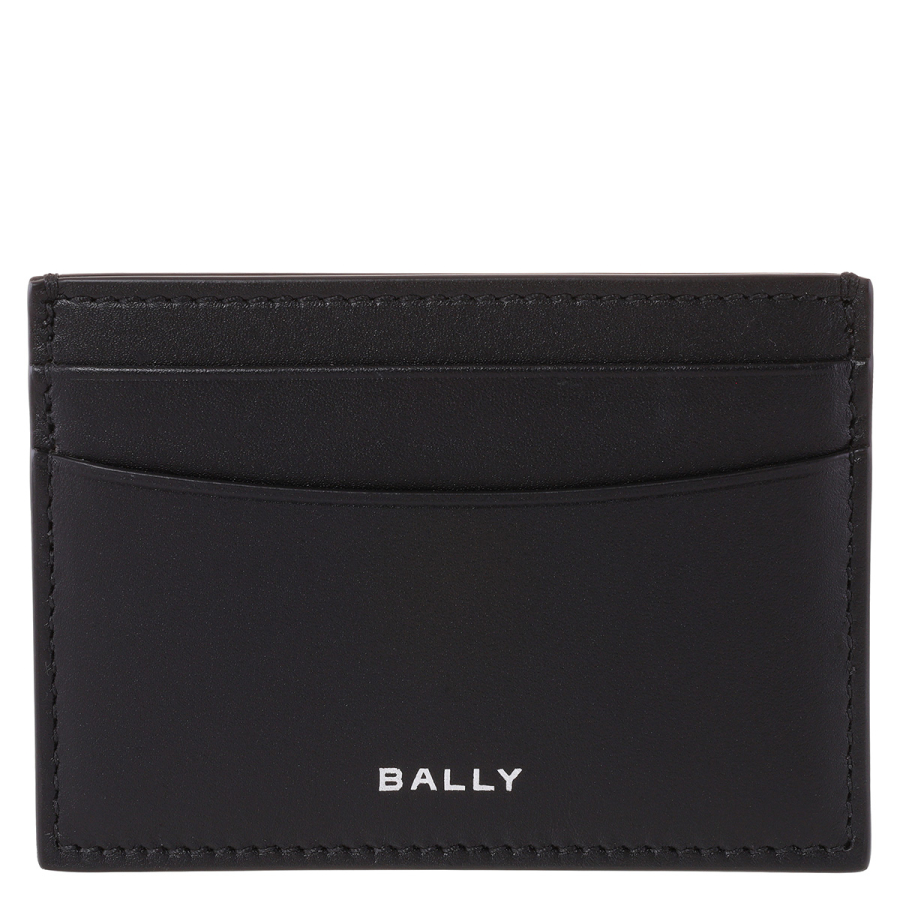 Bally LogoPrint Leather Card Case