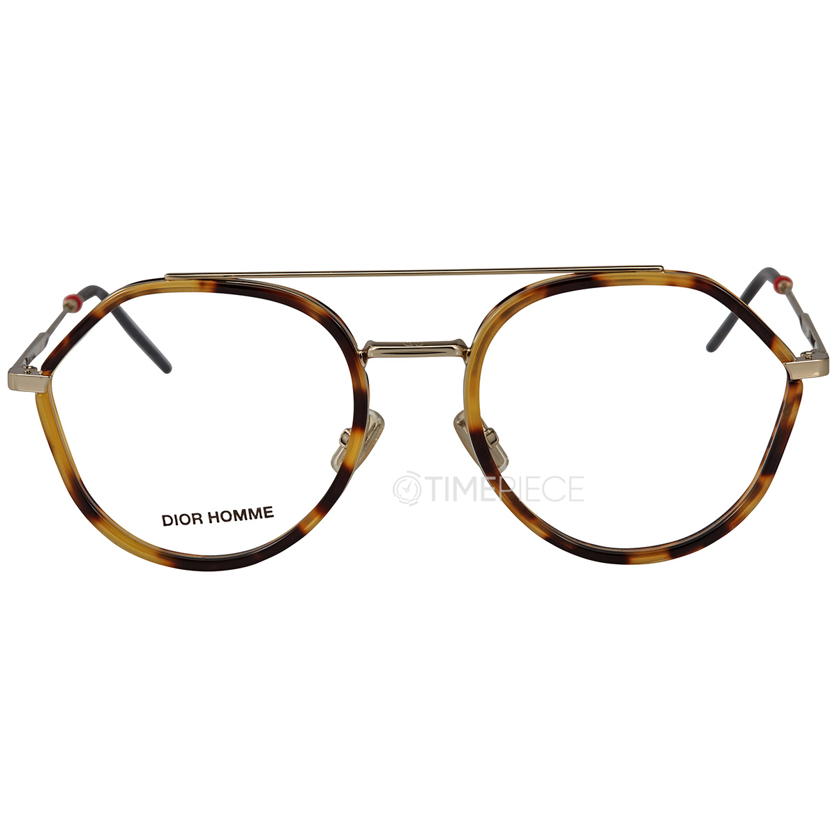 Dior Demo Hexagonal Mens Eyeglasses DIOR0219 02IK 52