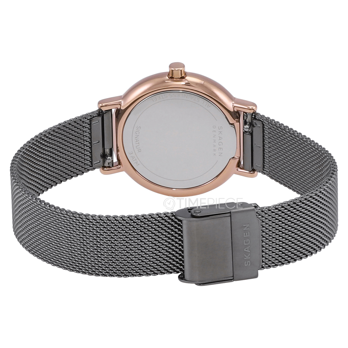 Skagen Signatur Lille Quartz Charcoal Dial Ladies Watch SKW2996