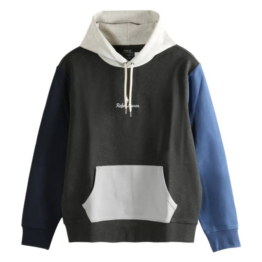 Polo Ralph Lauren Color-Blocked Double-Knit Hoodie