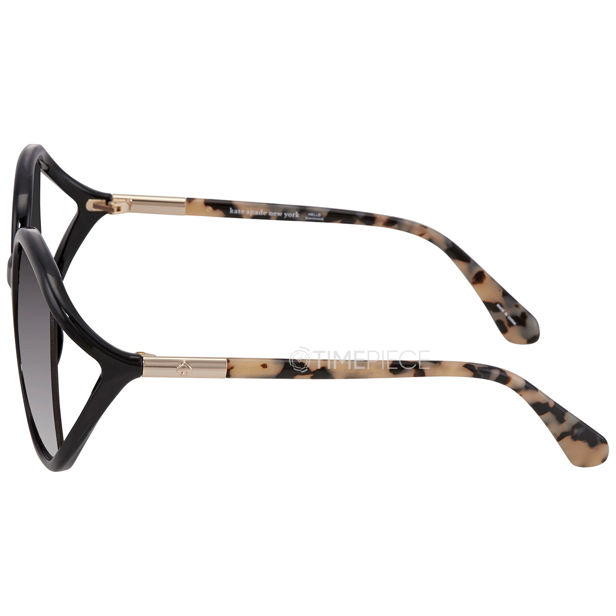 Kate Spade Dark Gray Gradient Square Ladies Sunglasses MACKENNA/S 0807 58