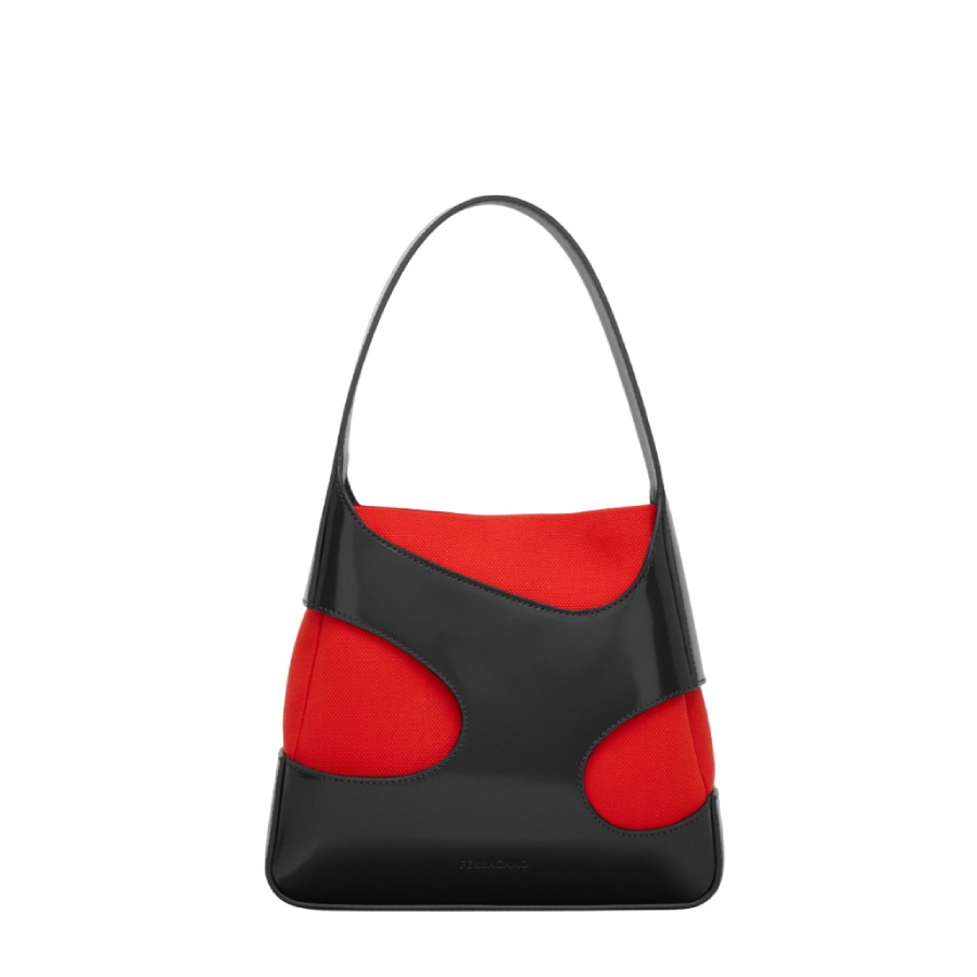 Ferragamo Cut-out Mini Shoulder Bag