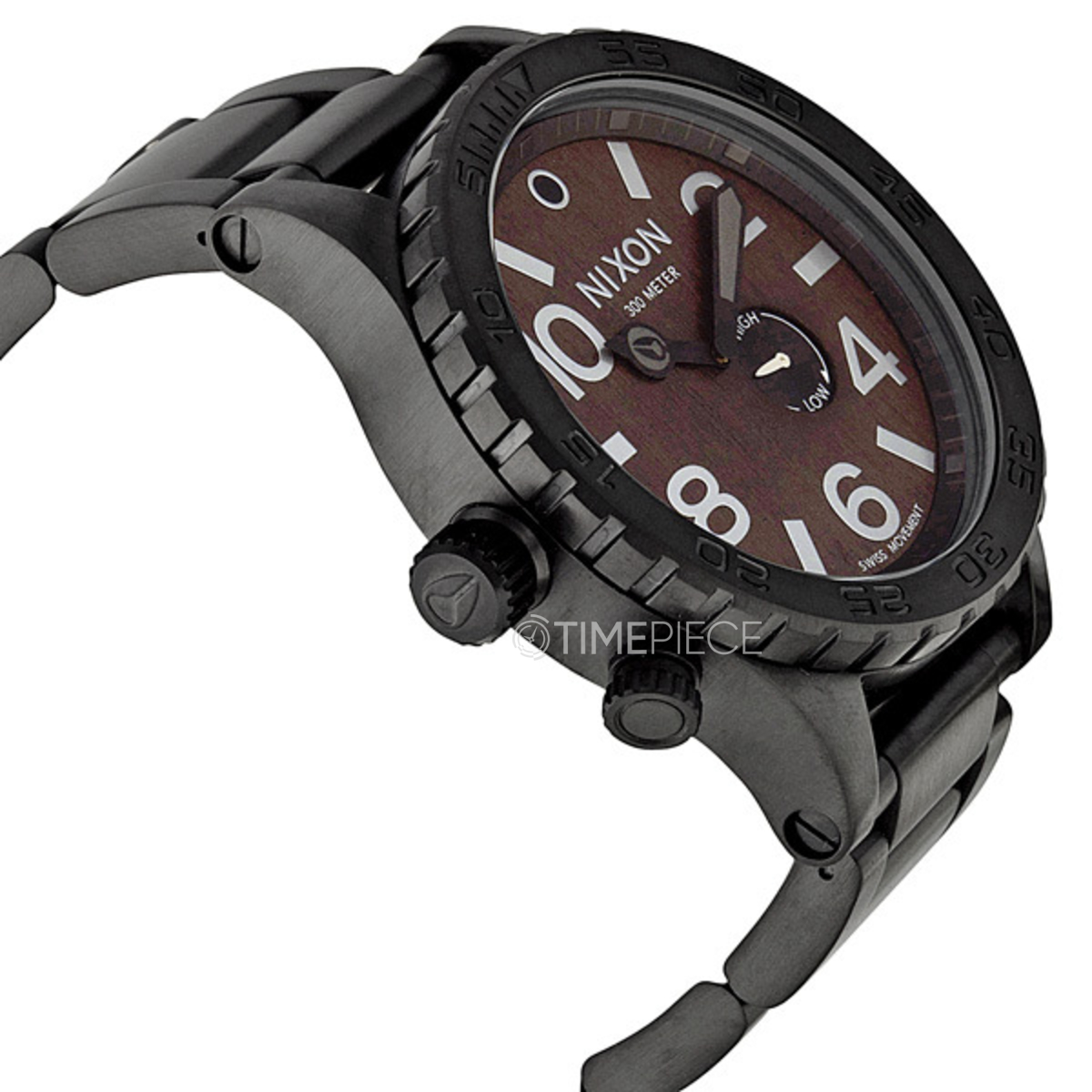 Nixon 51-30 Dark Wood Mens Watch A0571107