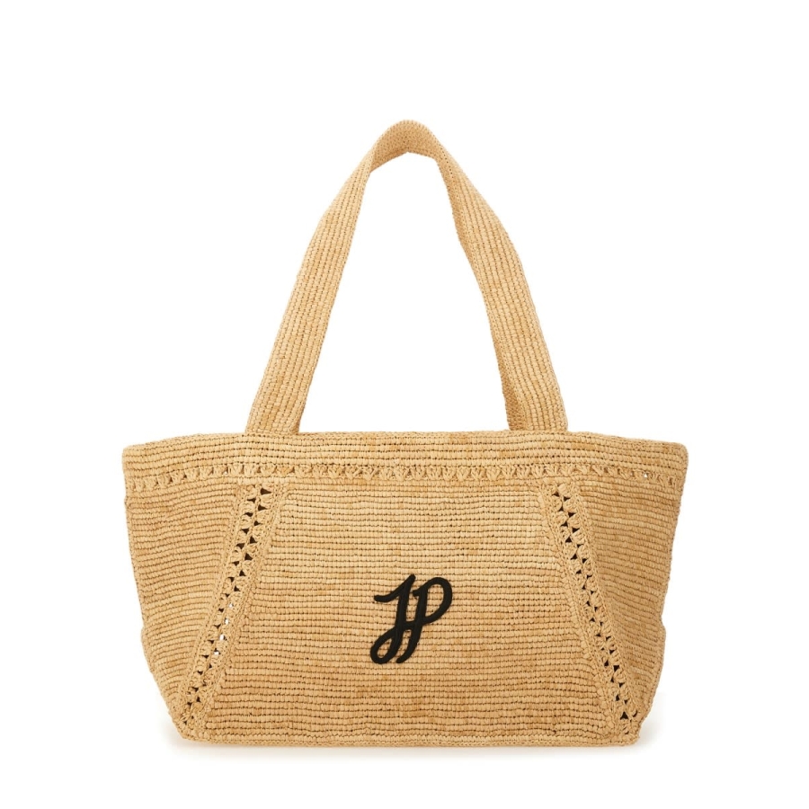 Patou Large Trapezoid Tote Bag
