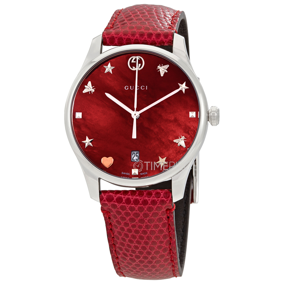 Gucci YA1264041 G Timeless Ladies Quartz Watch